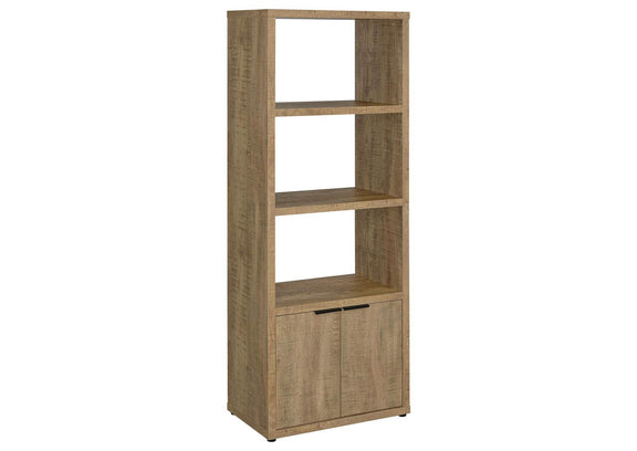 701703 Tabby 3-shelf Engineered Wood Media Tower Mango