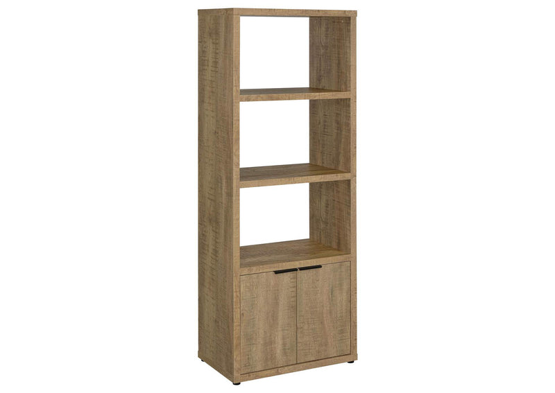 701703 Tabby 3-shelf Engineered Wood Media Tower Mango