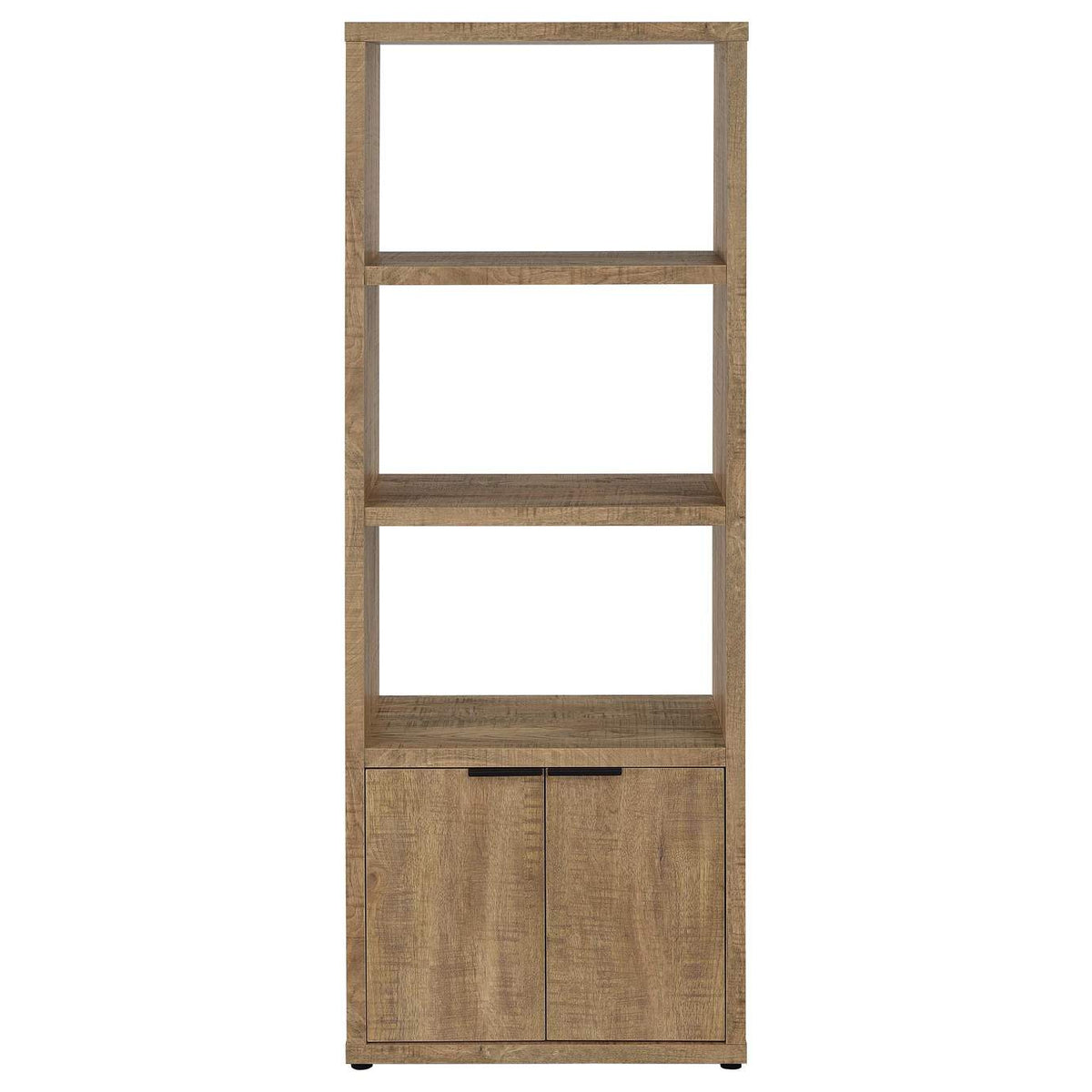 701703 Tabby 3-shelf Engineered Wood Media Tower Mango