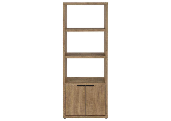 701703 Tabby 3-shelf Engineered Wood Media Tower Mango