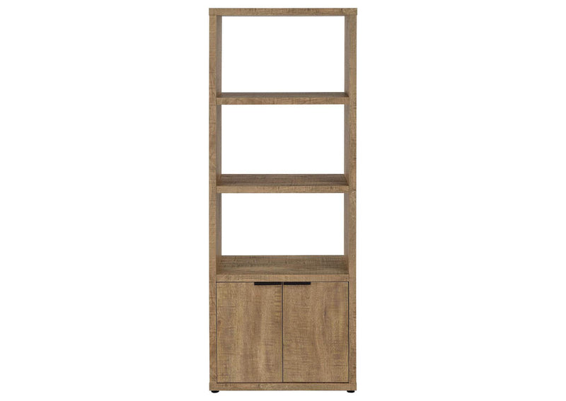701703 Tabby 3-shelf Engineered Wood Media Tower Mango
