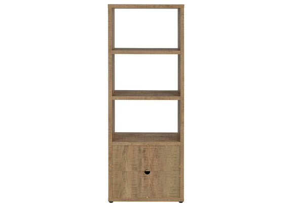 701703 Tabby 3-shelf Engineered Wood Media Tower Mango