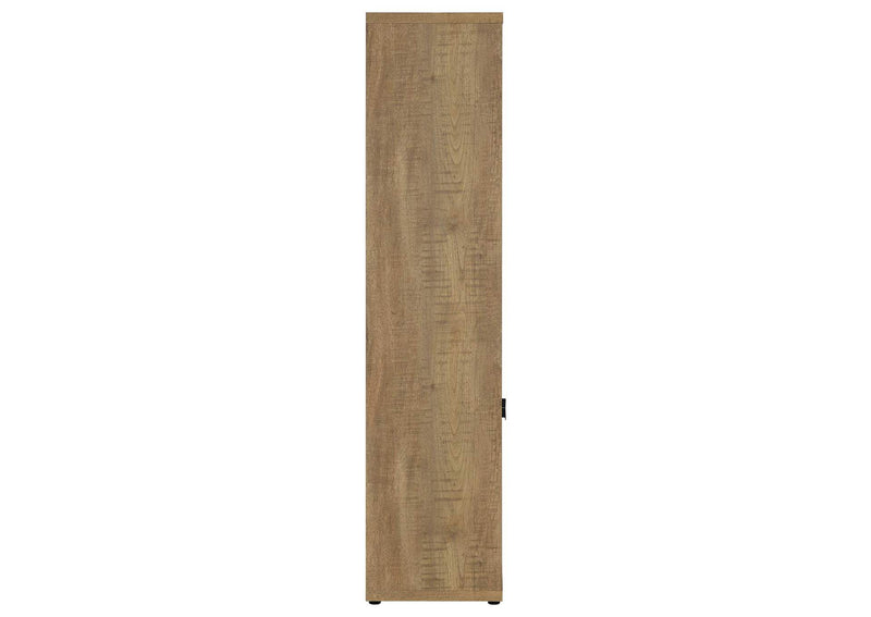 701703 Tabby 3-shelf Engineered Wood Media Tower Mango