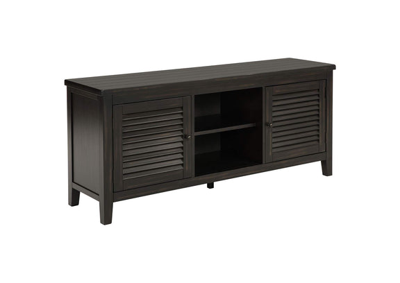701782 Concord 2-door 60-inch TV Stand Console Distressed Java