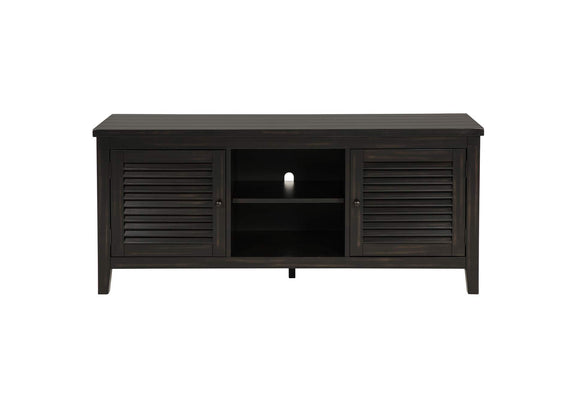 701782 Concord 2-door 60-inch TV Stand Console Distressed Java