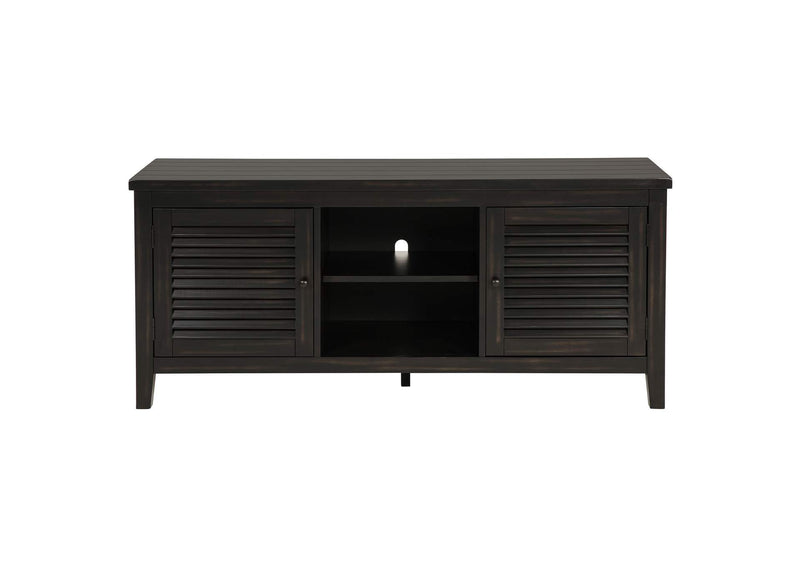 701782 Concord 2-door 60-inch TV Stand Console Distressed Java