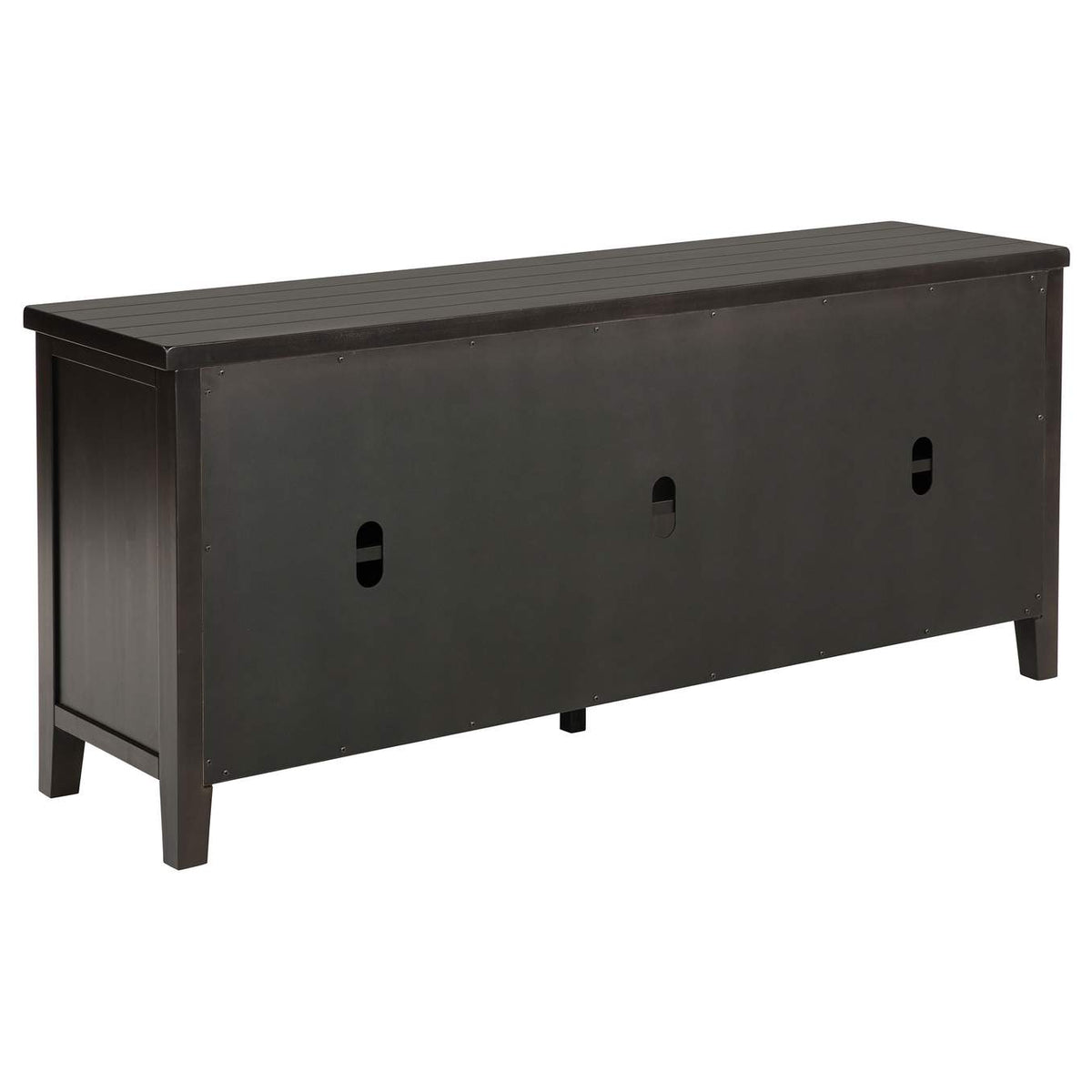 701782 Concord 2-door 60-inch TV Stand Console Distressed Java