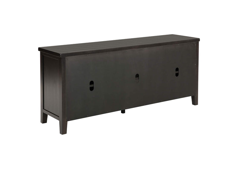 701782 Concord 2-door 60-inch TV Stand Console Distressed Java