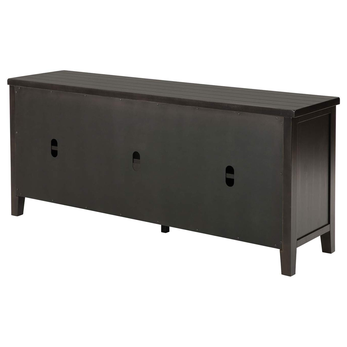 701782 Concord 2-door 60-inch TV Stand Console Distressed Java