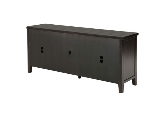 701782 Concord 2-door 60-inch TV Stand Console Distressed Java