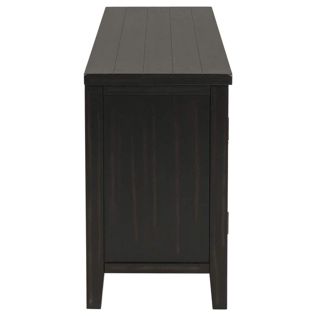 701782 Concord 2-door 60-inch TV Stand Console Distressed Java
