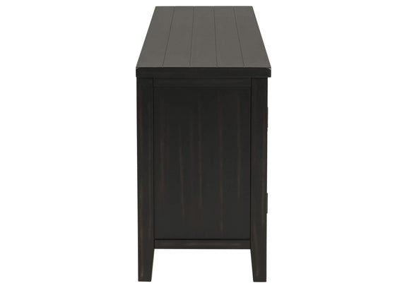 701782 Concord 2-door 60-inch TV Stand Console Distressed Java