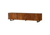 701790 Trask 86-inch Wood TV Stand Media Console Mango Brown
