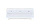 701972 Casey 2-drawer Engineered Wood 60-inch TV Stand White