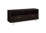 Casey 2-drawer Engineered Wood 60-inch TV Stand Cappuccino