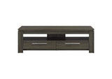 701979 Elkton 2-drawer Engineered Wood 59-inch TV Stand Weathered Grey