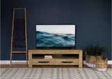 701980 Elkton 2-drawer Engineered Wood 59-inch TV Stand Mango