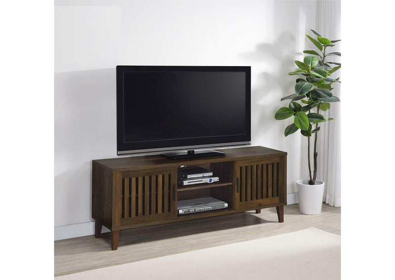 701982 Sedona 2-door Engineered Wood 60-inch TV Stand Dark Pine