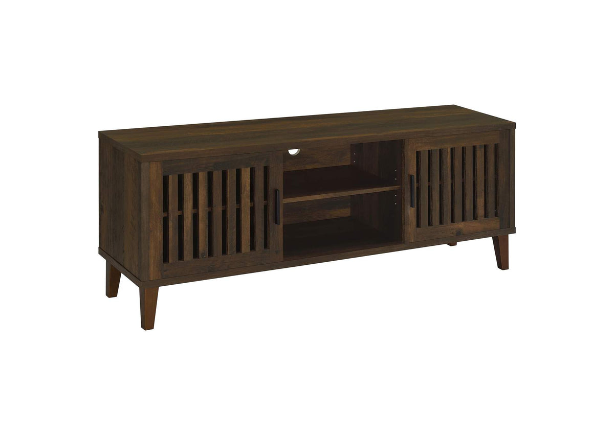 701982 Sedona 2-door Engineered Wood 60-inch TV Stand Dark Pine
