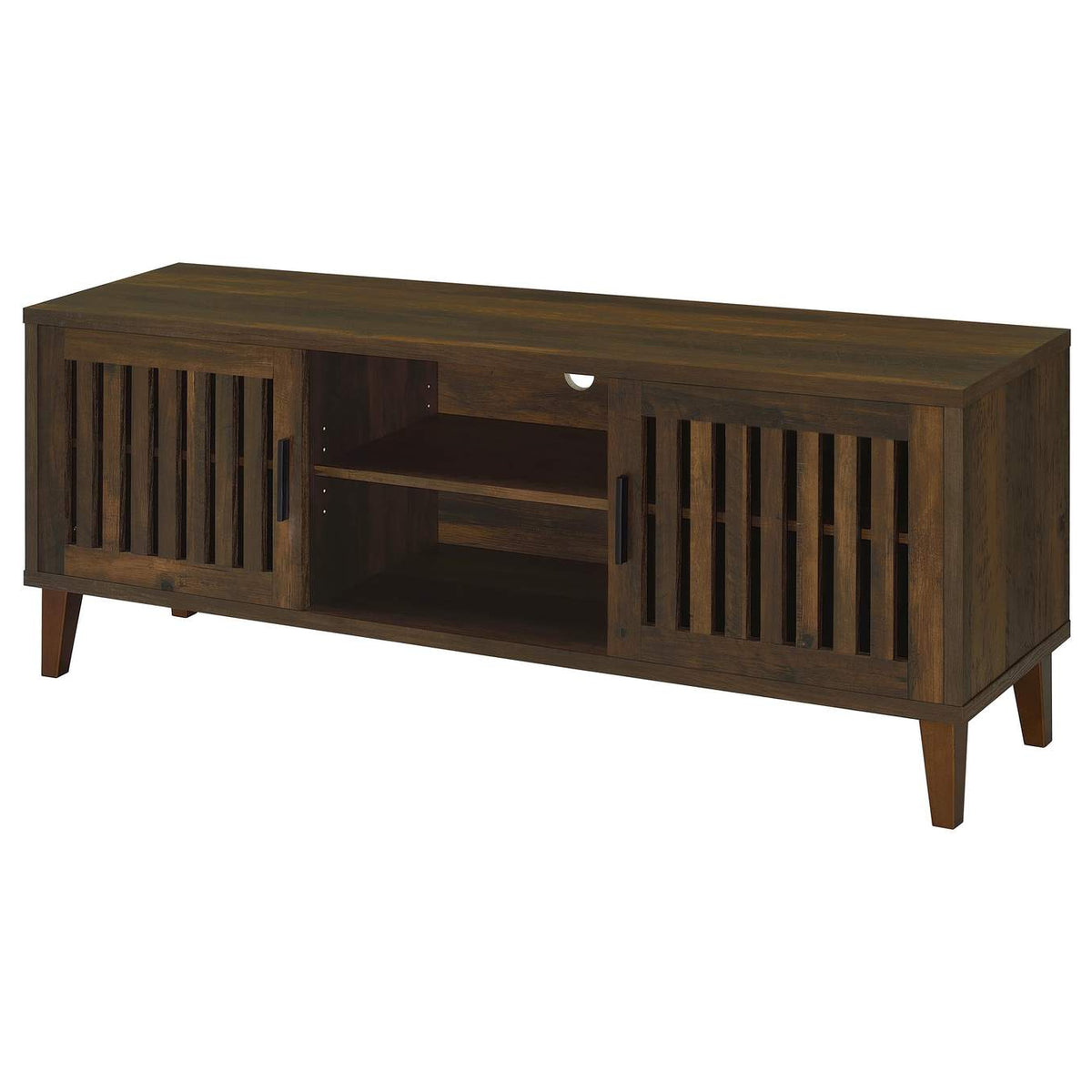 701982 Sedona 2-door Engineered Wood 60-inch TV Stand Dark Pine