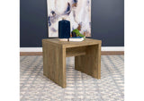 704127 Lynette Square Engineered Wood End Table Mango