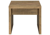 704127 Lynette Square Engineered Wood End Table Mango