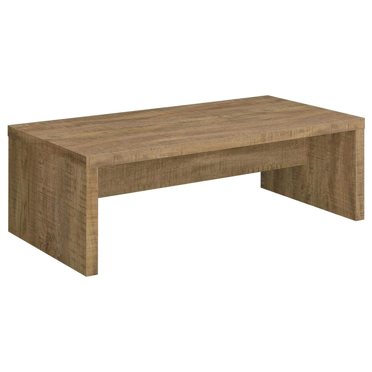 704128-S2 Lynette 2-piece Rectangular Coffee and End Table Set Mango