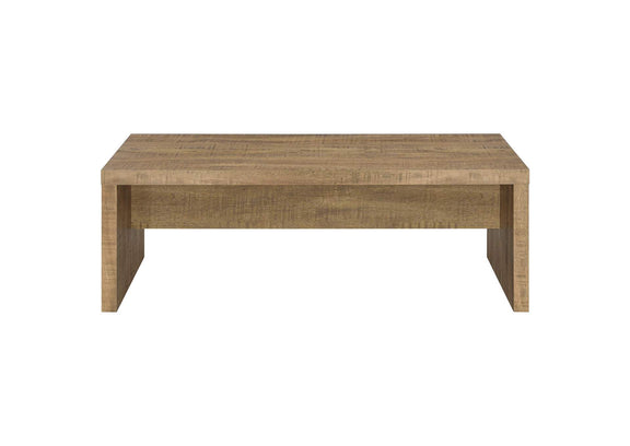704128-S2 Lynette 2-piece Rectangular Coffee and End Table Set Mango