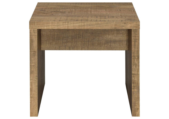 704128-S3 Lynette 3-piece Rectangular Coffee and End Table Set Mango