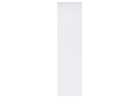 704254 Jude 3-shelf Engineered Wood Media Tower High Gloss White