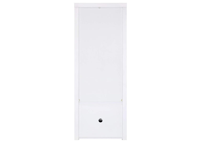 704254 Jude 3-shelf Engineered Wood Media Tower High Gloss White