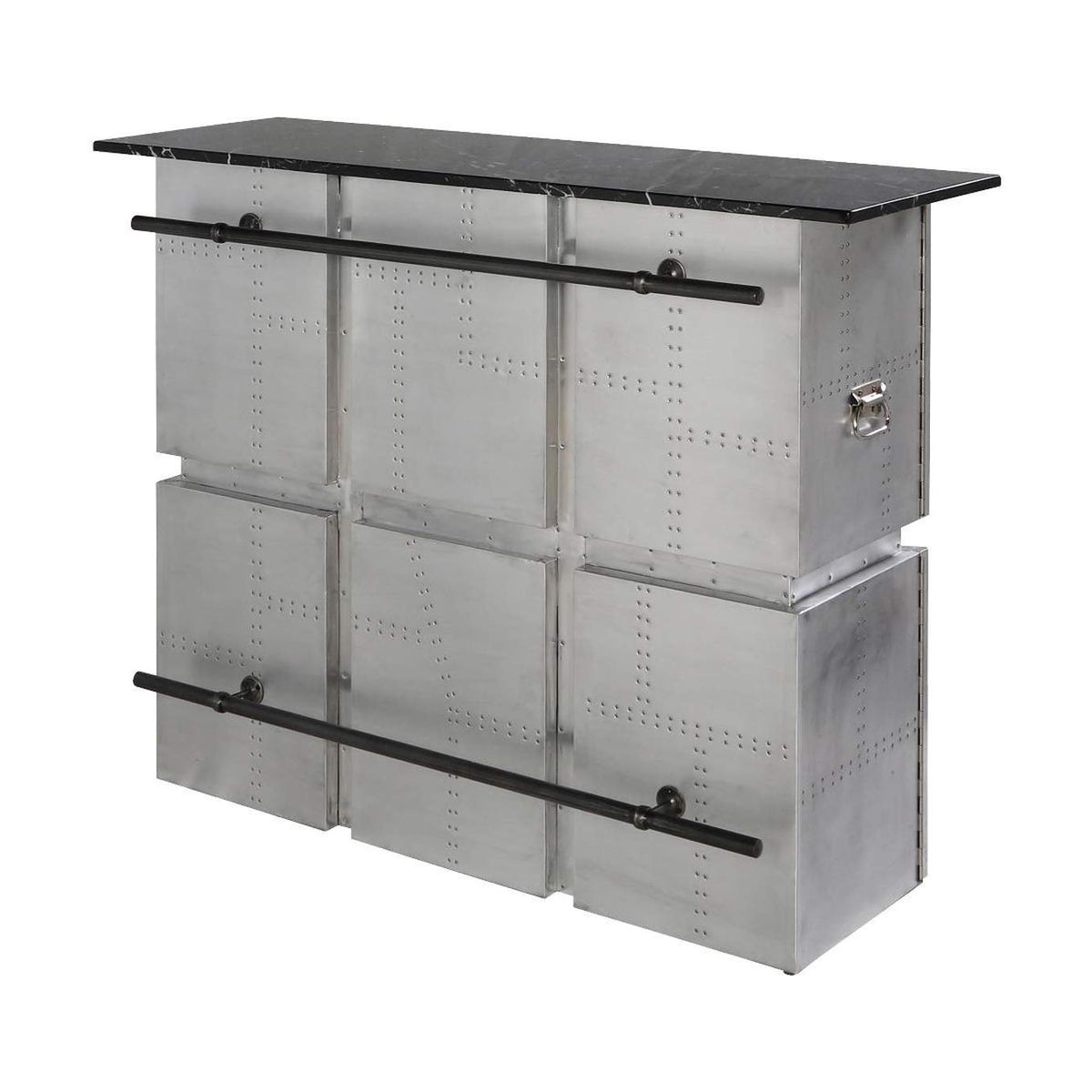 70450 Brancaster Bar Table with Marble Top