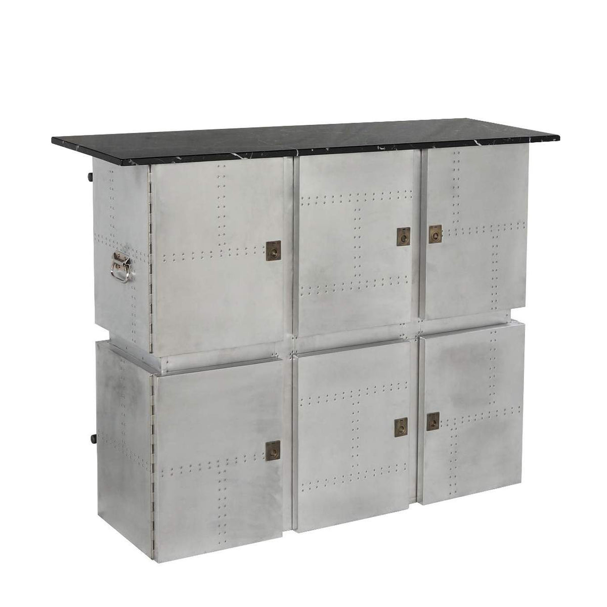 70450 Brancaster Bar Table with Marble Top