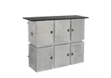 70450 Brancaster Bar Table with Marble Top