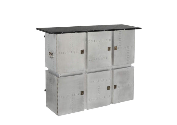70450 Brancaster Bar Table with Marble Top