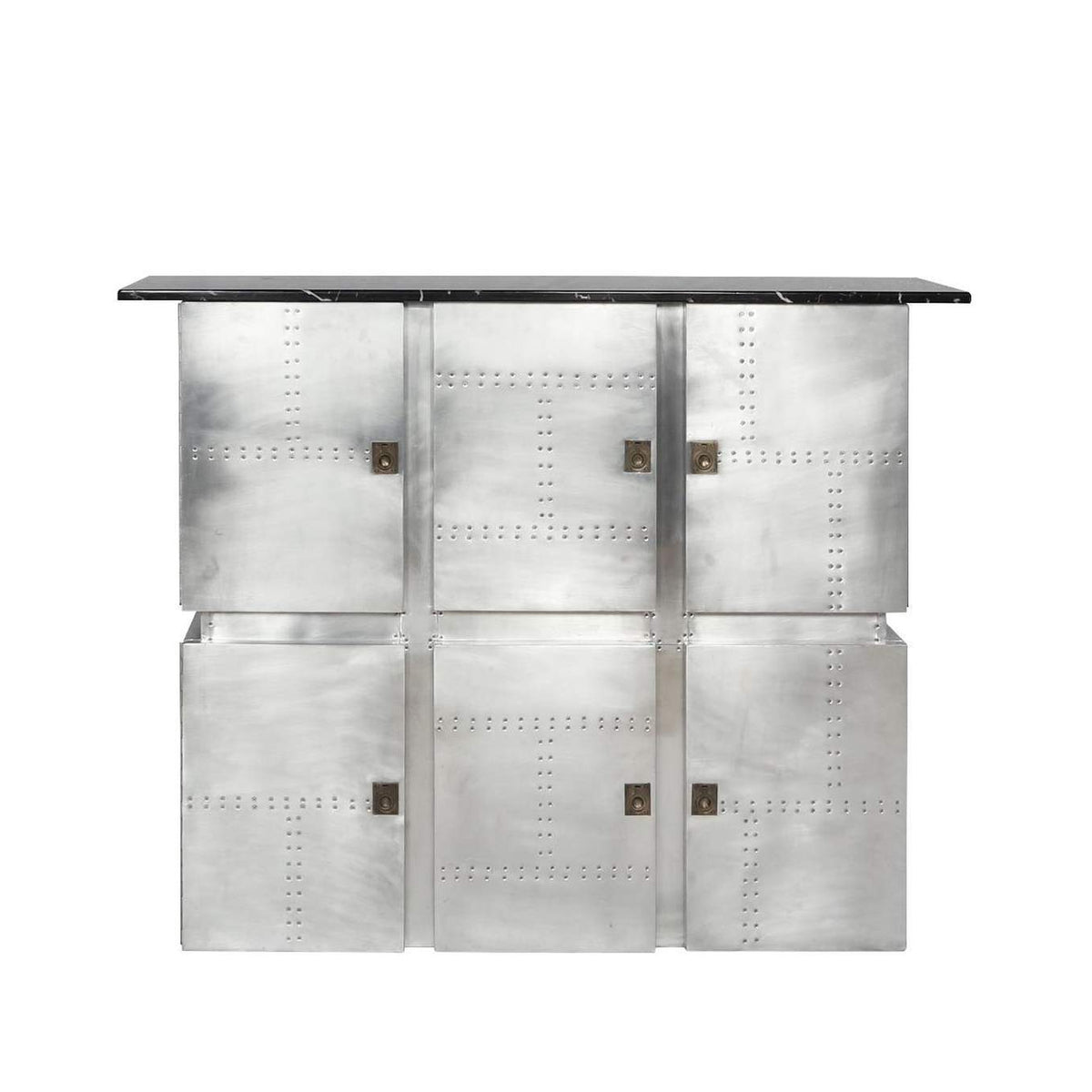 70450 Brancaster Bar Table with Marble Top