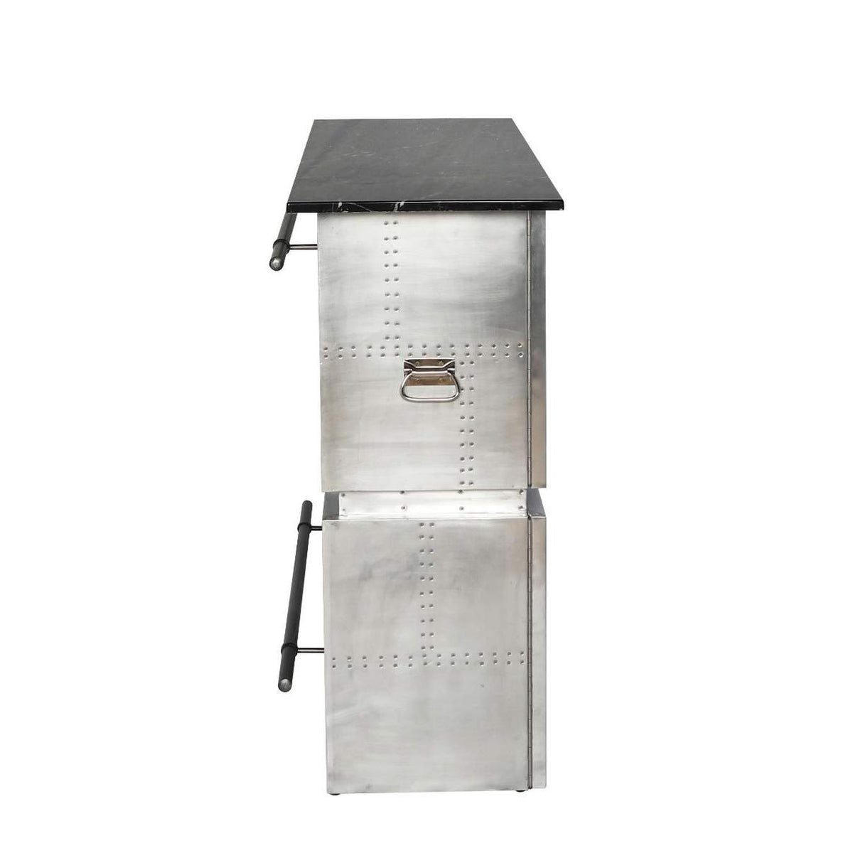 70450 Brancaster Bar Table with Marble Top