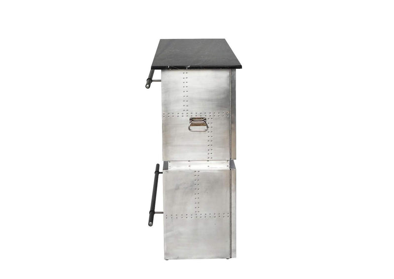 70450 Brancaster Bar Table with Marble Top