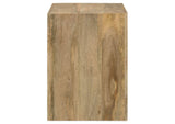 704837 Benton Rectangular Solid Wood End Table Natural