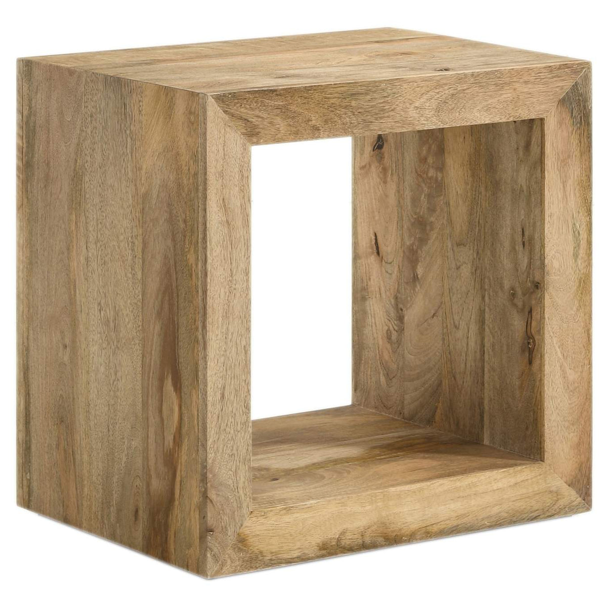 704838-S2 Benton 2-piece Solid Mango Coffee and End Table Set Natural