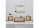 704838-S3 Benton 3-piece Solid Mango Coffee and End Table Set Natural