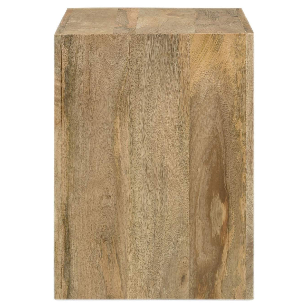 704838-S3 Benton 3-piece Solid Mango Coffee and End Table Set Natural