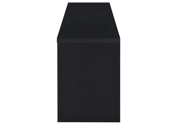 705802 Rutland 59-inch 3-drawer TV Stand Media Console Black