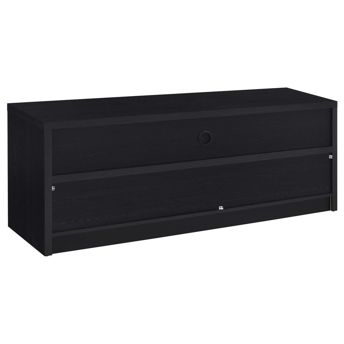 705802 Rutland 59-inch 3-drawer TV Stand Media Console Black
