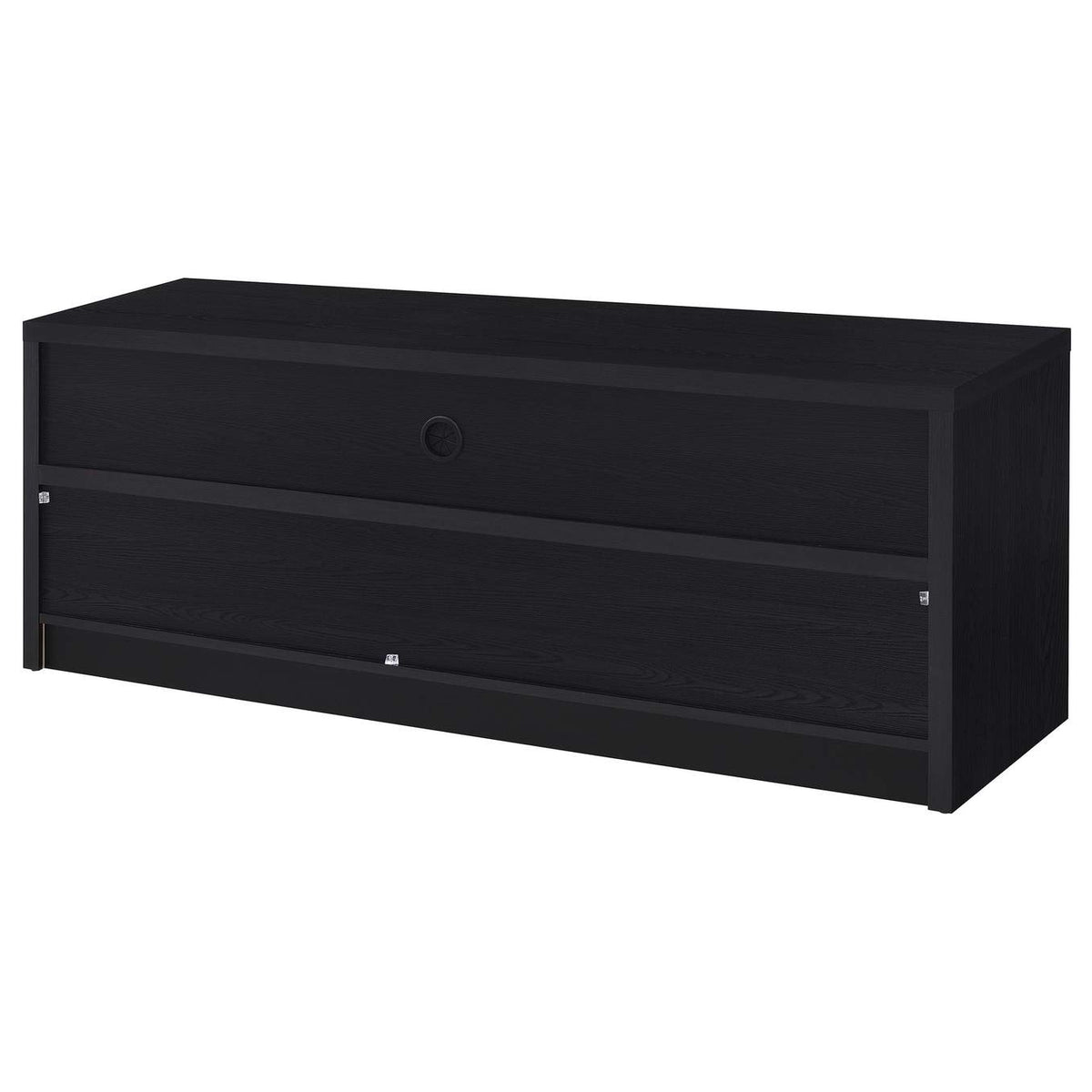 705802 Rutland 59-inch 3-drawer TV Stand Media Console Black