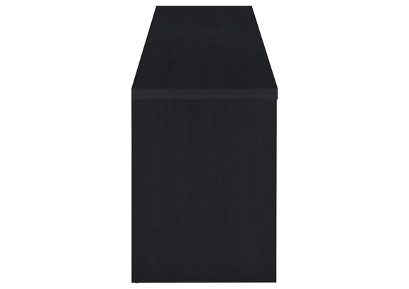 705802 Rutland 59-inch 3-drawer TV Stand Media Console Black