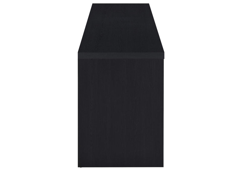 705802 Rutland 59-inch 3-drawer TV Stand Media Console Black