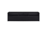 705803 Rutland 78-inch 3-drawer TV Stand Media Console Black