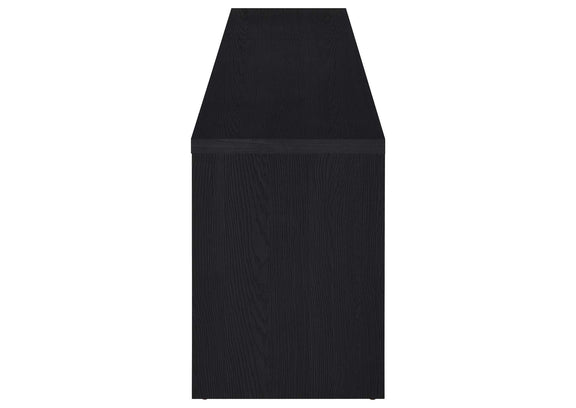 705803 Rutland 78-inch 3-drawer TV Stand Media Console Black