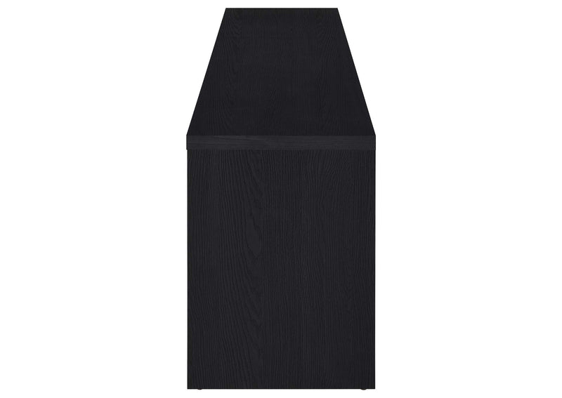 705803 Rutland 78-inch 3-drawer TV Stand Media Console Black